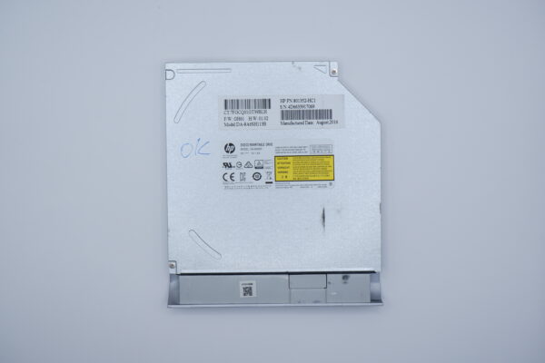 HP Lite-On DVD író laptopba 9.5mm DA-8A6SH SATA