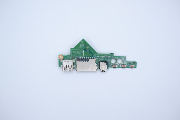 Lenovo Yoga 500 Edge 2 15 laptop kártyaolvasó USB jack panel 448.03N01.0011