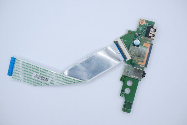 Lenovo Yoga 500 Edge 2 15 laptop kártyaolvasó USB jack panel 448.03N01.0011