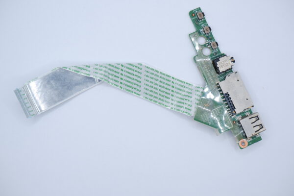 Lenovo Yoga 500 Edge 2 15 laptop kártyaolvasó USB jack panel 448.03N01.0011 - Image 2
