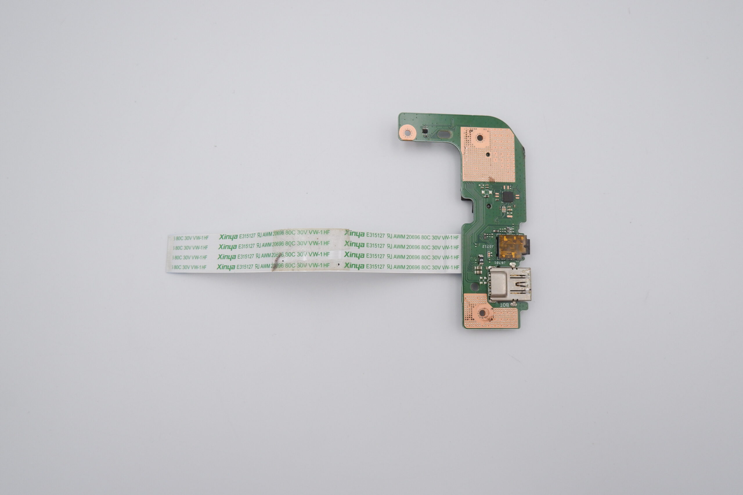 ASUS X554LA laptop USB audio kártyaolvasó panel 69N0R7B10B06-01 60NB0620-IO1030