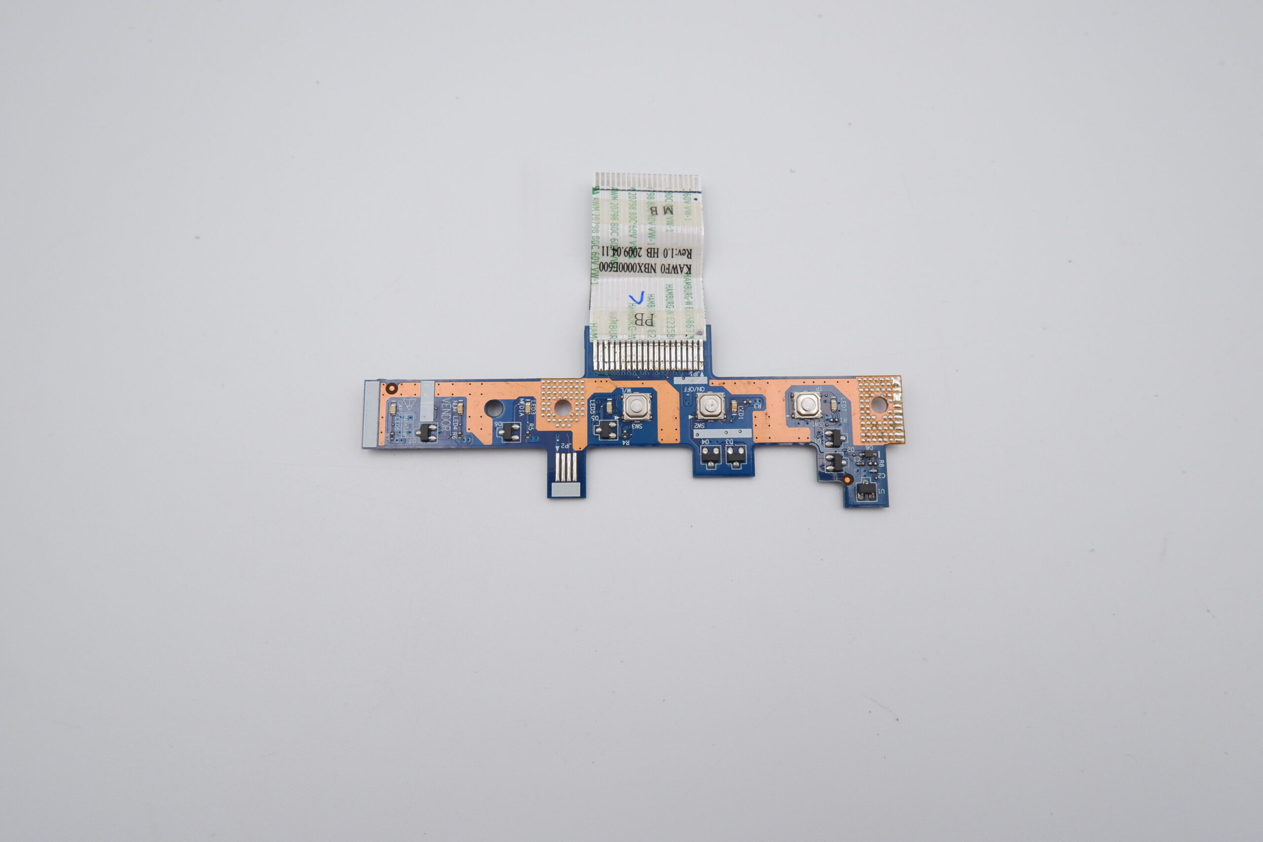 ACER eMachine E525 laptop bekapcsoló panel LS-4851P 4559X5B0L01D2