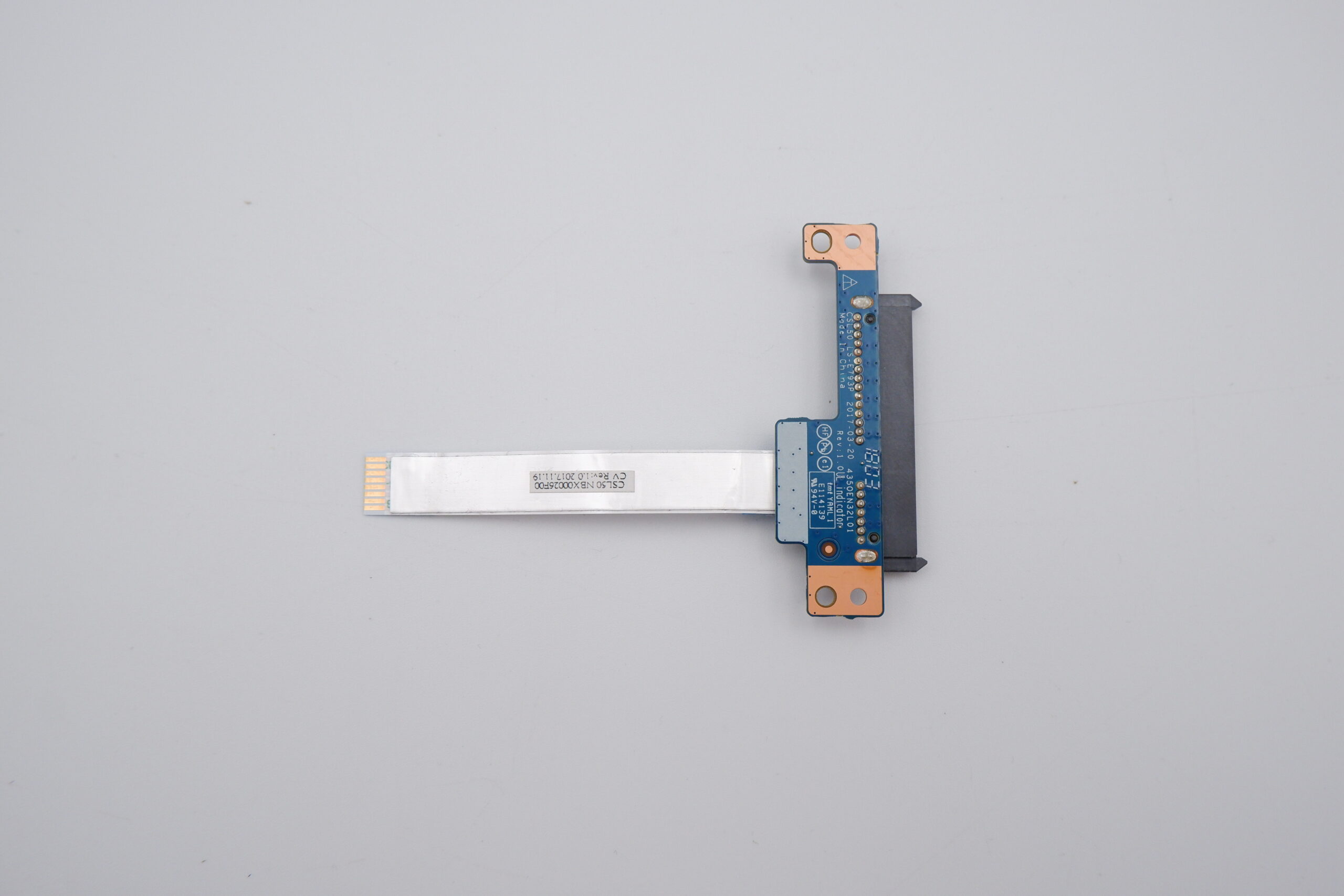 HP 250 G6 laptop HDD SATA kábel panel LS-E793P 435OEN32L01 - Image 2