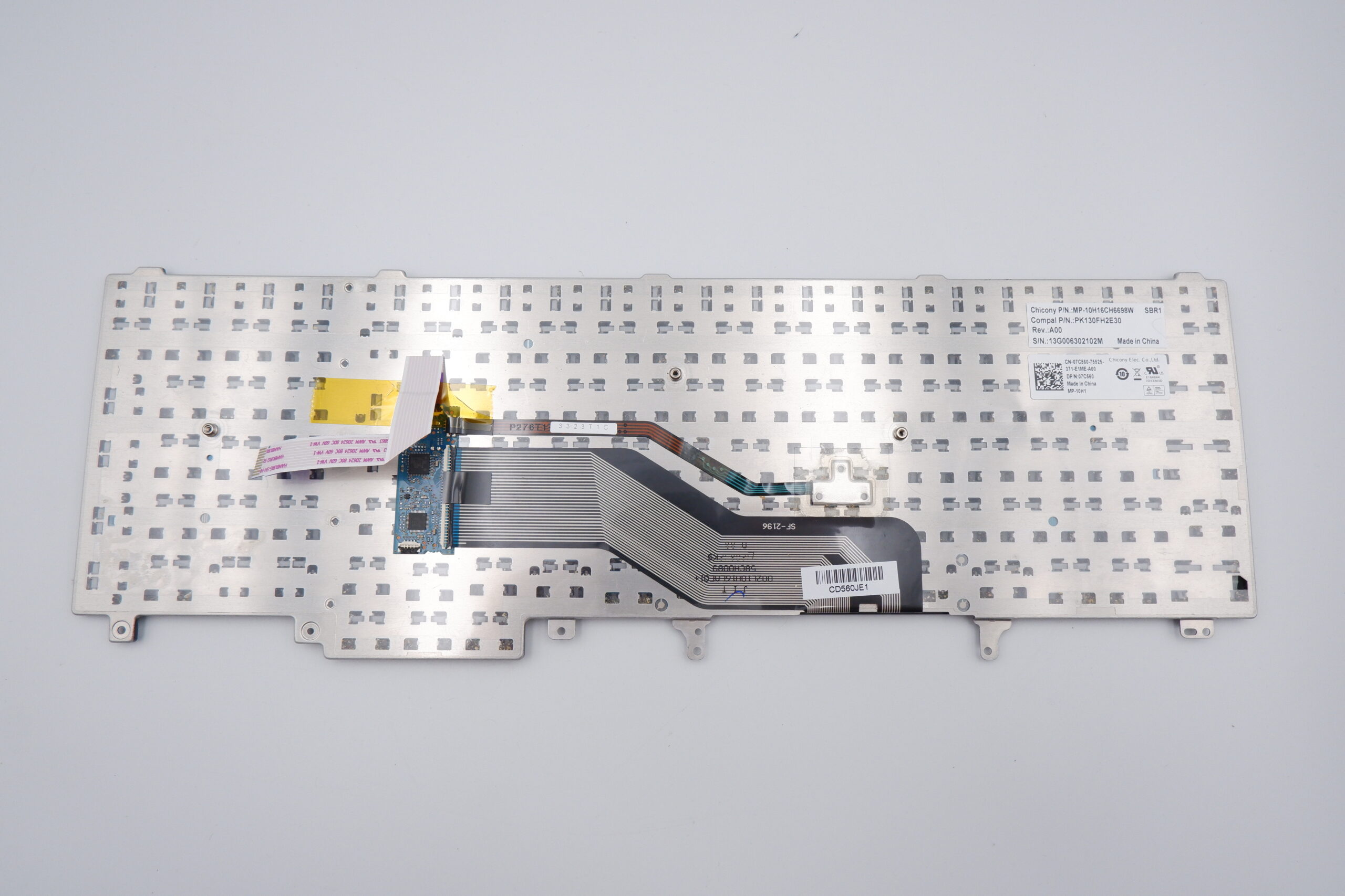 Dell Latitude E6530 laptop billentyűzet CN-07C560 PK130FH2E30 - Image 2