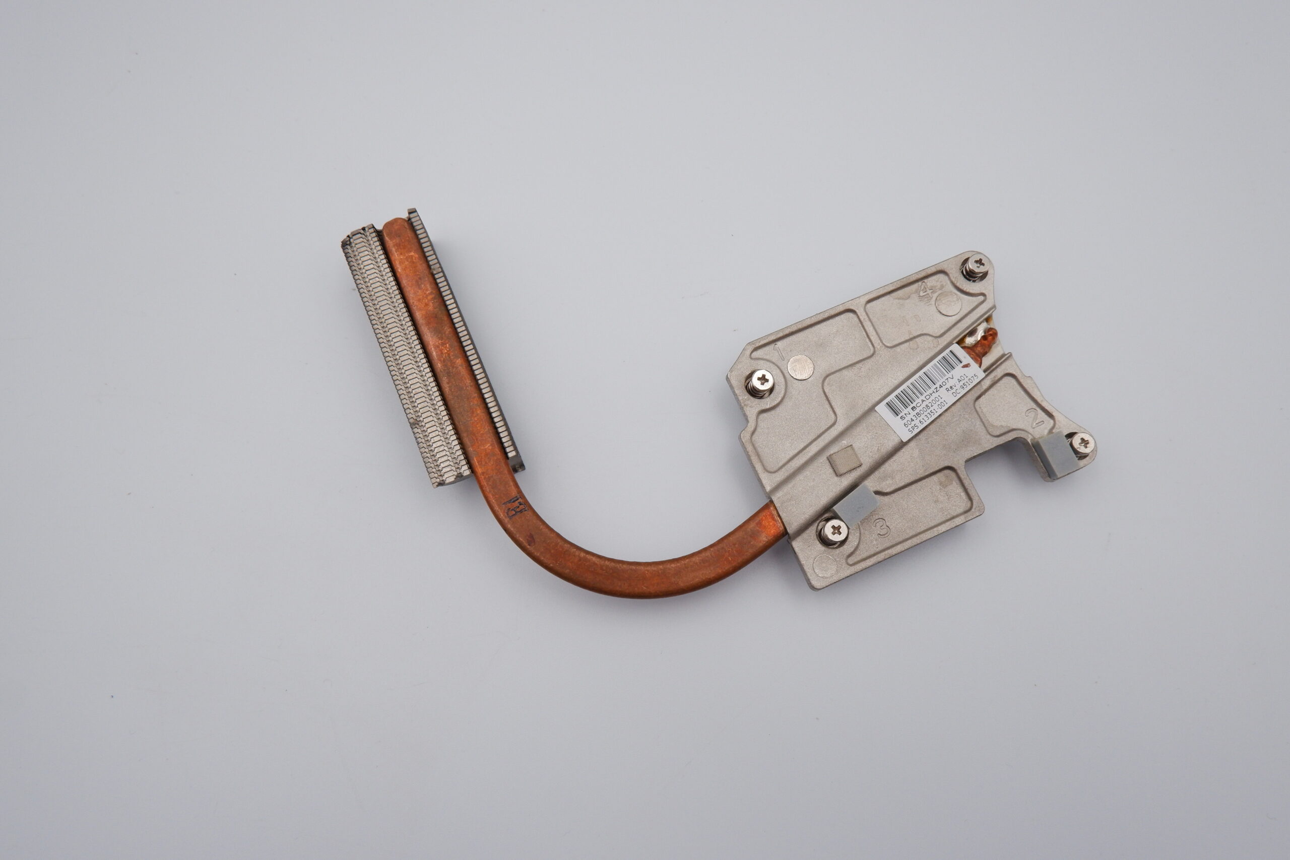 HP ProBook 6550b 6450b laptop hűtő borda 6043B0082001 613351-001