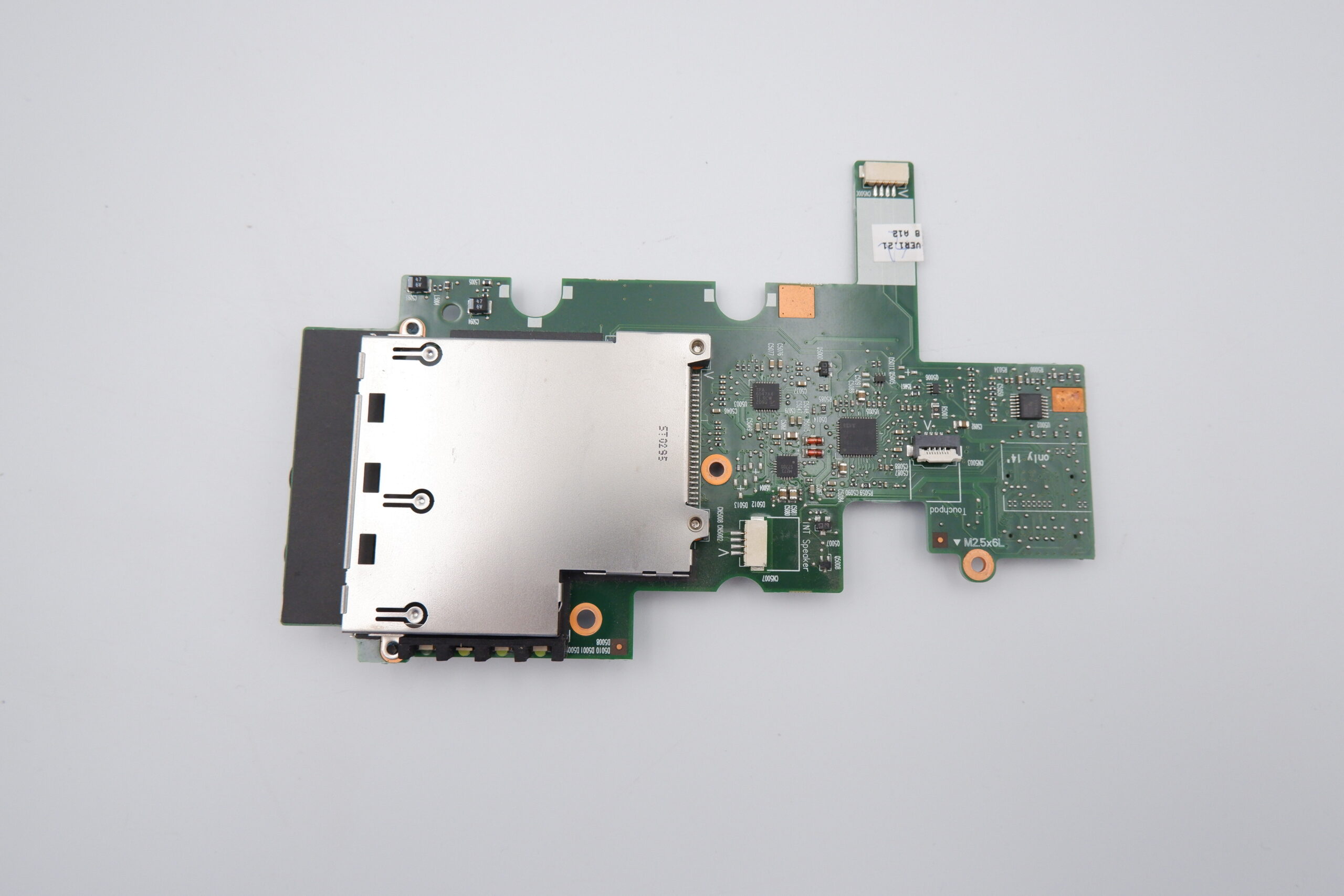 HP ProBook 6450b 6550b laptop kártyaolvasó audio panel 6050A2356501