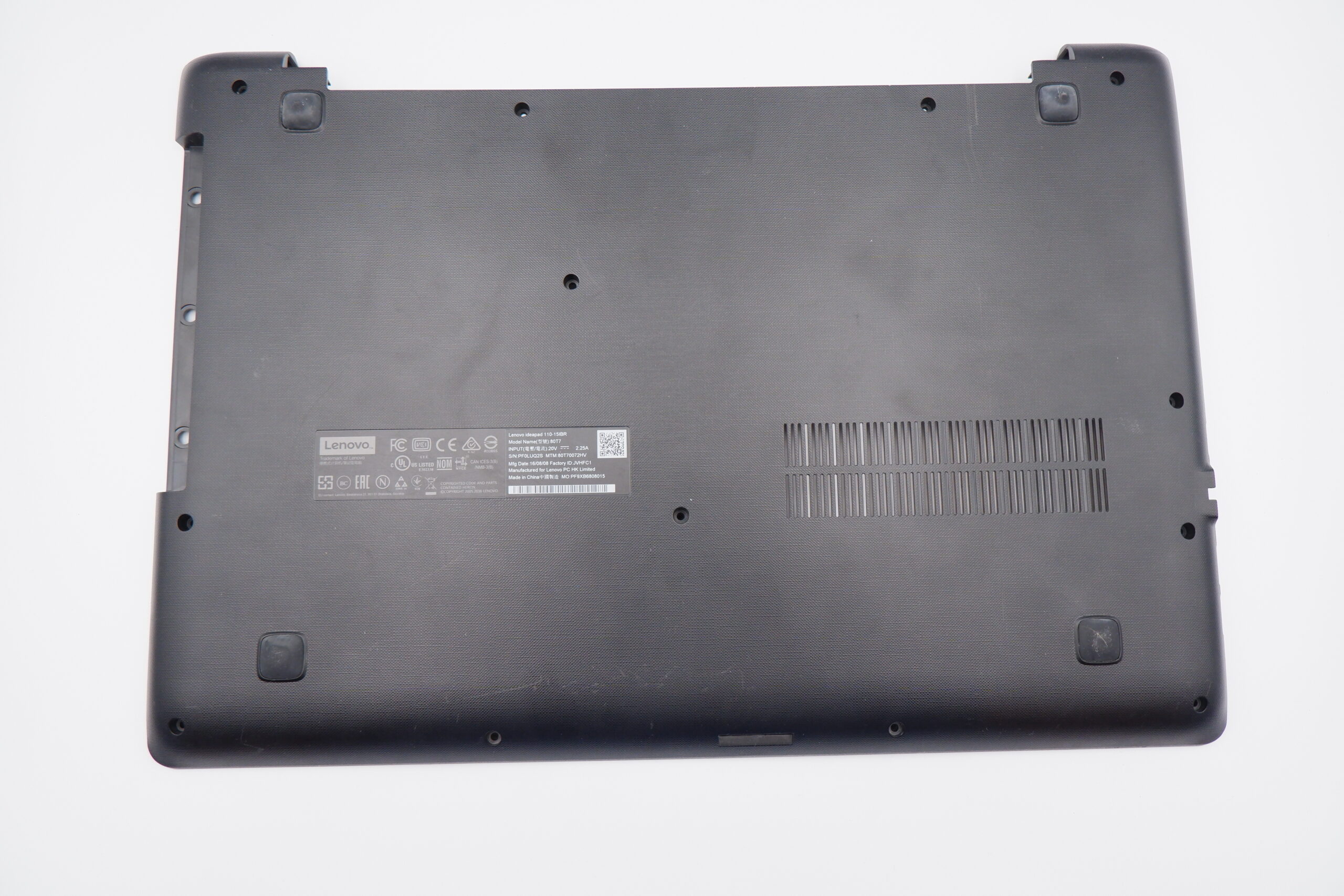 Lenovo IdeaPad 110-15IBR laptop alsó ház AP11S000300 5CB0L46244 - Image 2