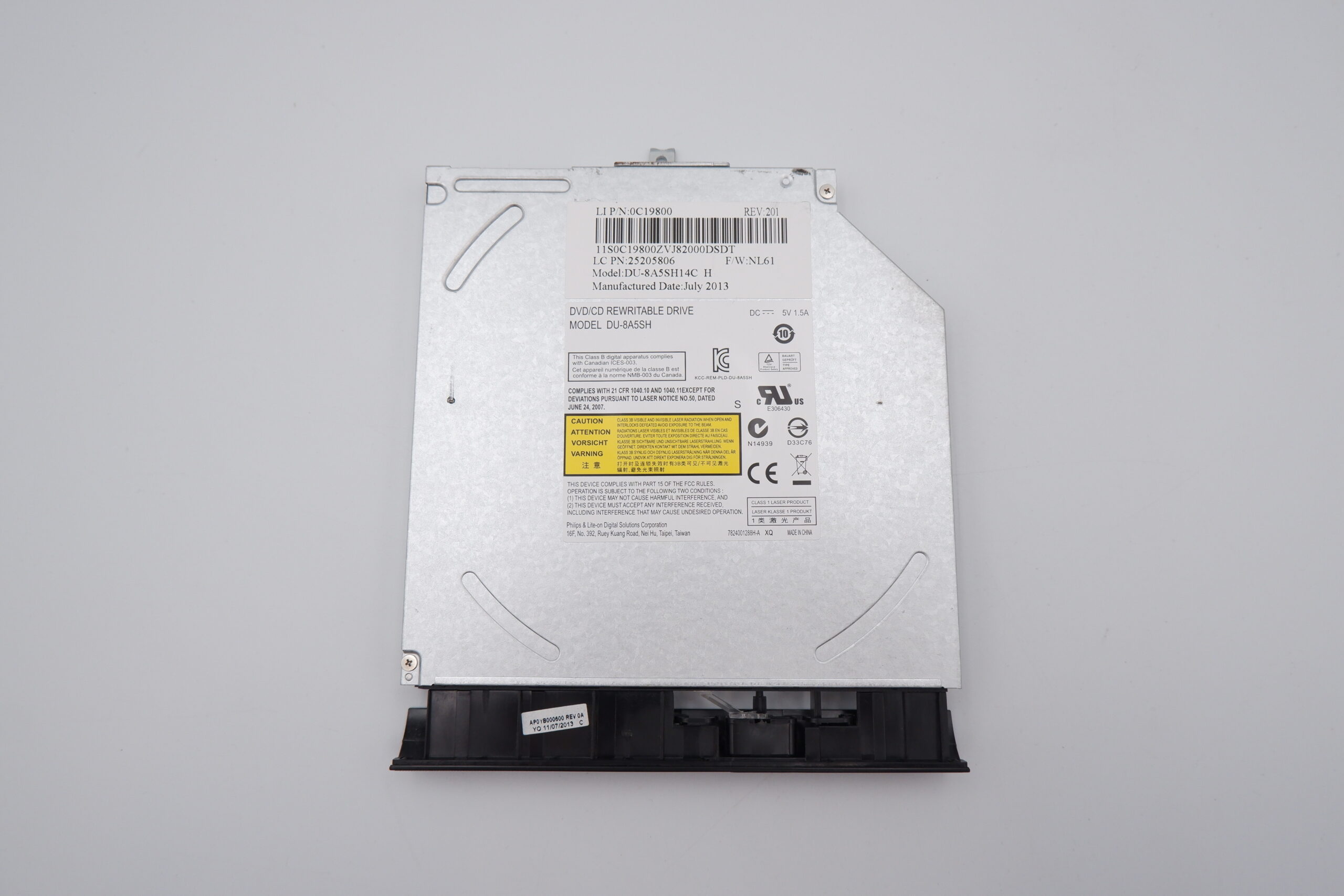 Lenovo G505s laptop DVD író 9mm DU-8A5SH