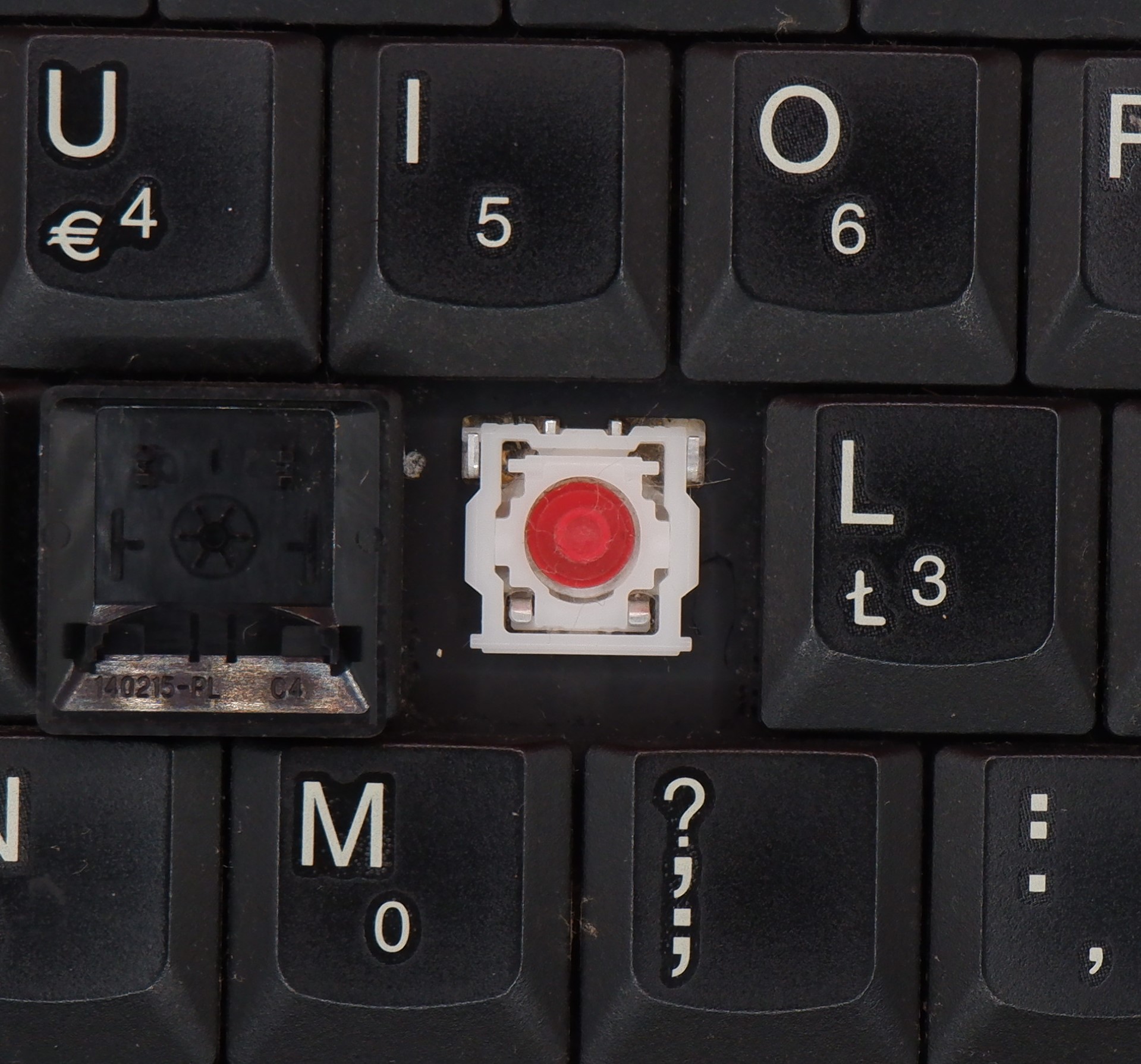 Lenovo ThinkPad T410 laptop billentyűzet gomb 45N2226