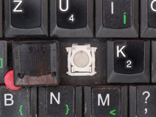 Lenovo Thinkpad T410 T420 T510 T520 X220 W510 laptop billentyűzet gomb 45N2171