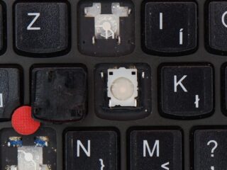 Lenovo Thinkpad T440 T450 T460 E440 laptop billentyűzet gomb 04Y0854