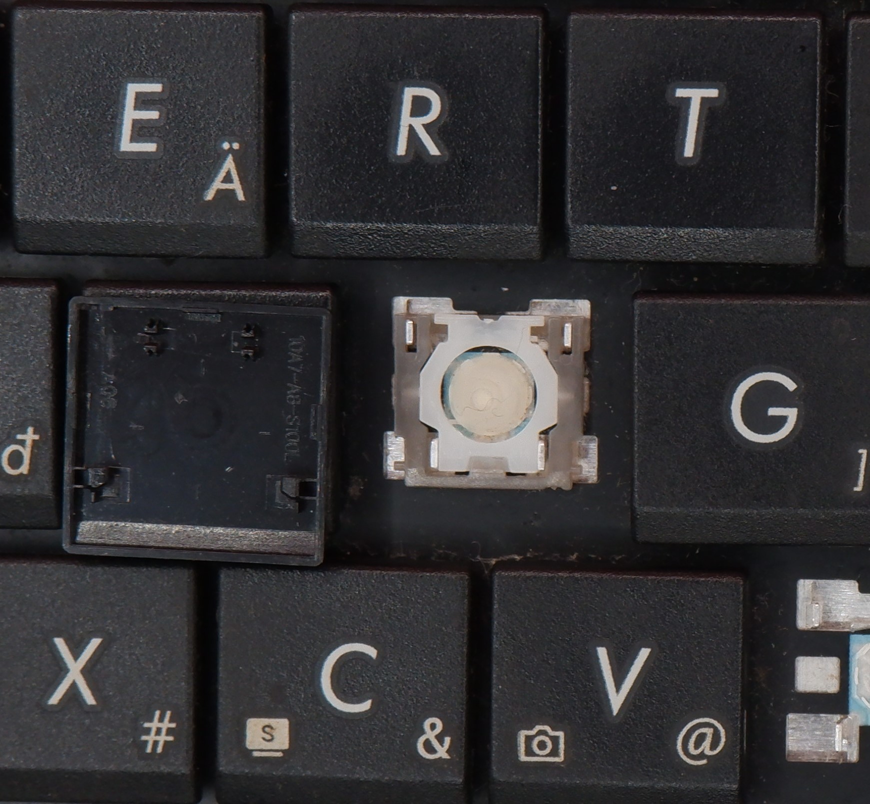 ASUS K52 laptop billentyűzet gomb MP-10A76HU-5281