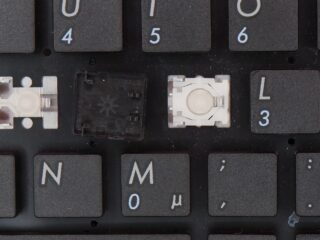 ASUS EEE PC 1011 1015 laptop billentyűzet gomb V103662GK1