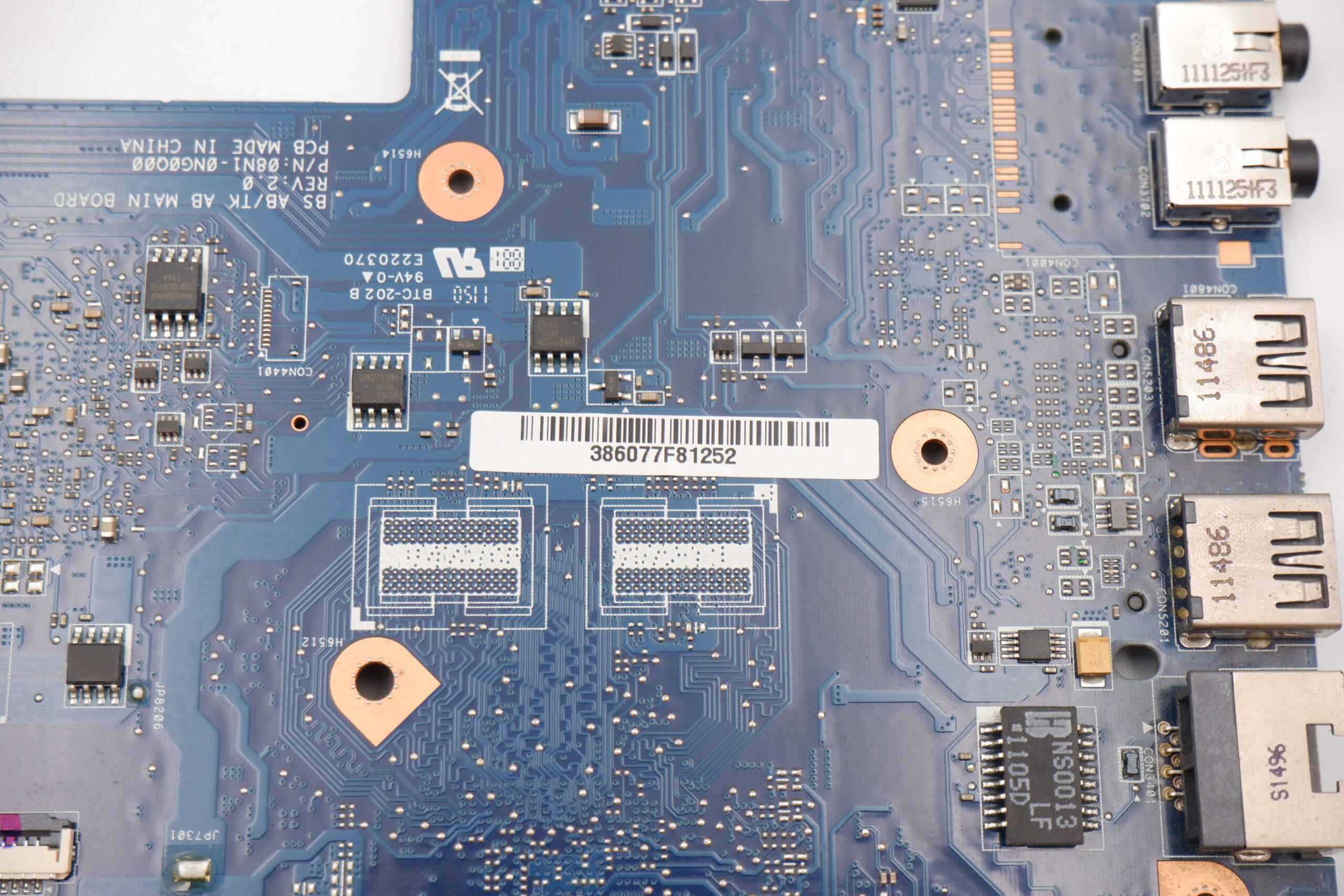 Toshiba Satellite C670D laptop alaplap H000036110 - Image 4