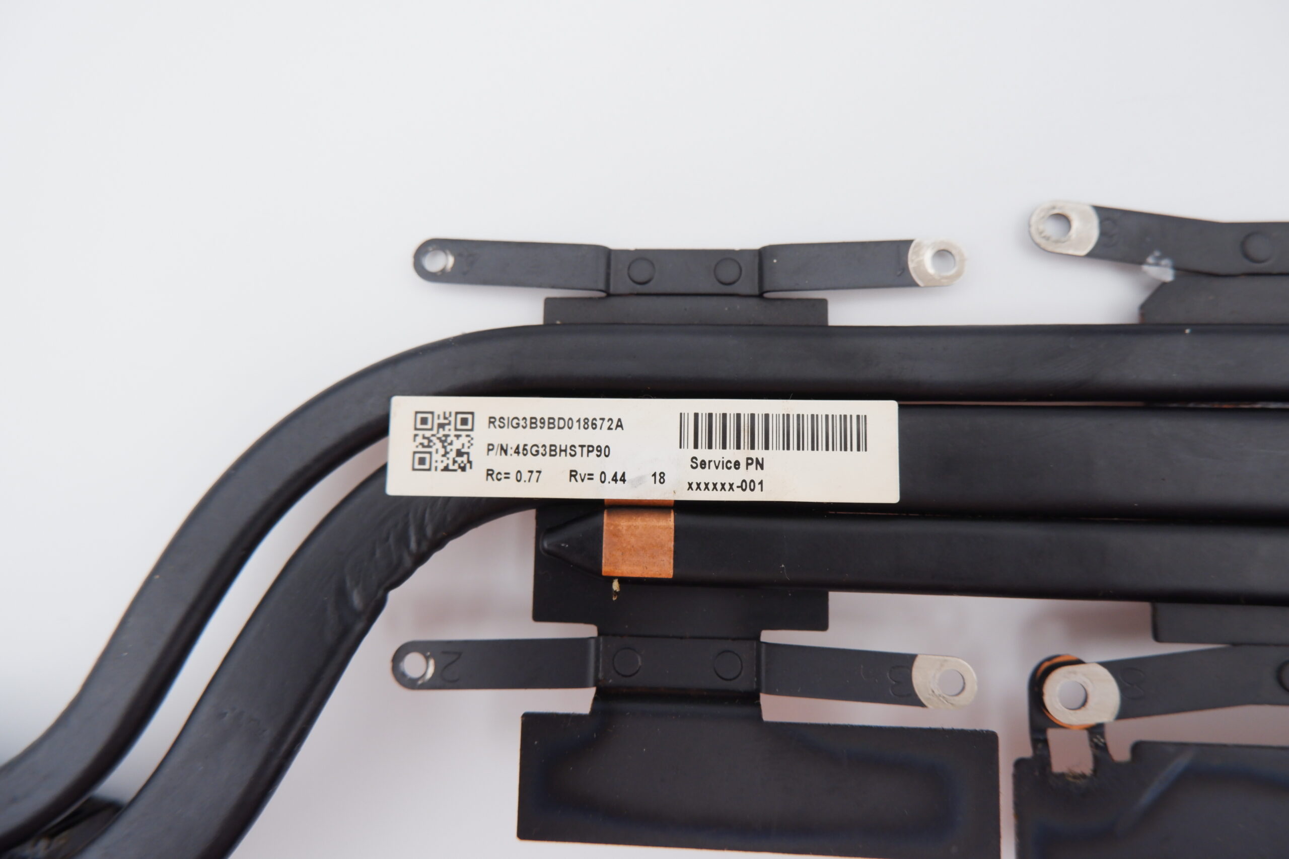 HP OMEN 17-an190ng laptop hűtő borda 45G3BHSTP90 - Image 2