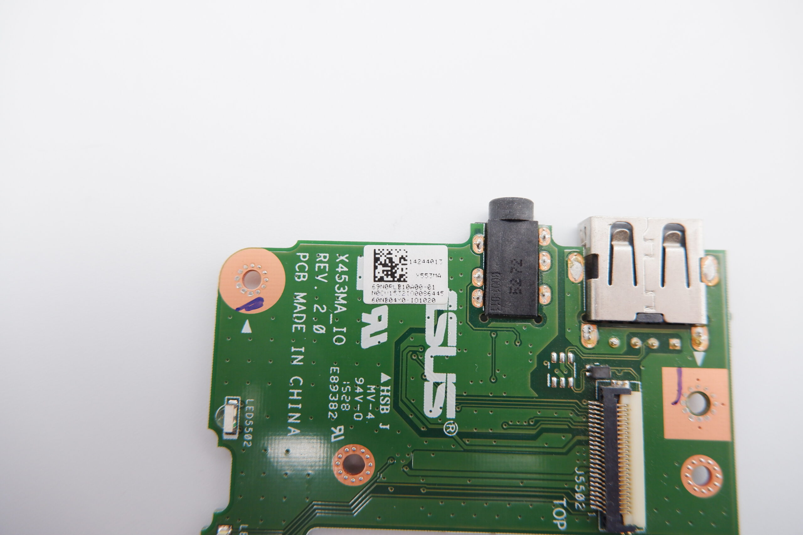 ASUS F553 X453 X553 laptop USB AUDIO panel 69N0RLB10A00-01 - Image 2