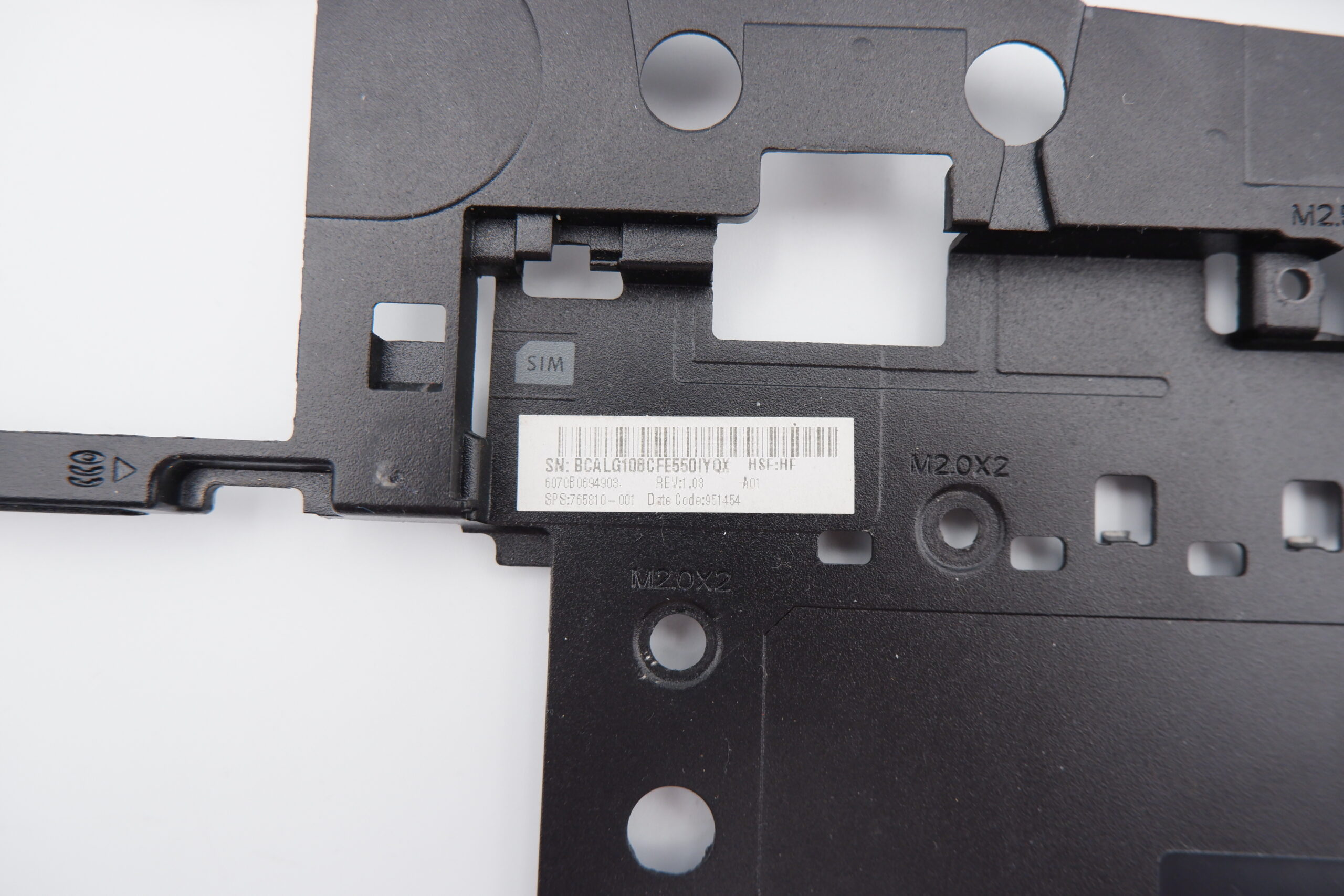 HP ZBook 14 G1 laptop alsó ház 765810-001 6070B0694903 - Image 2