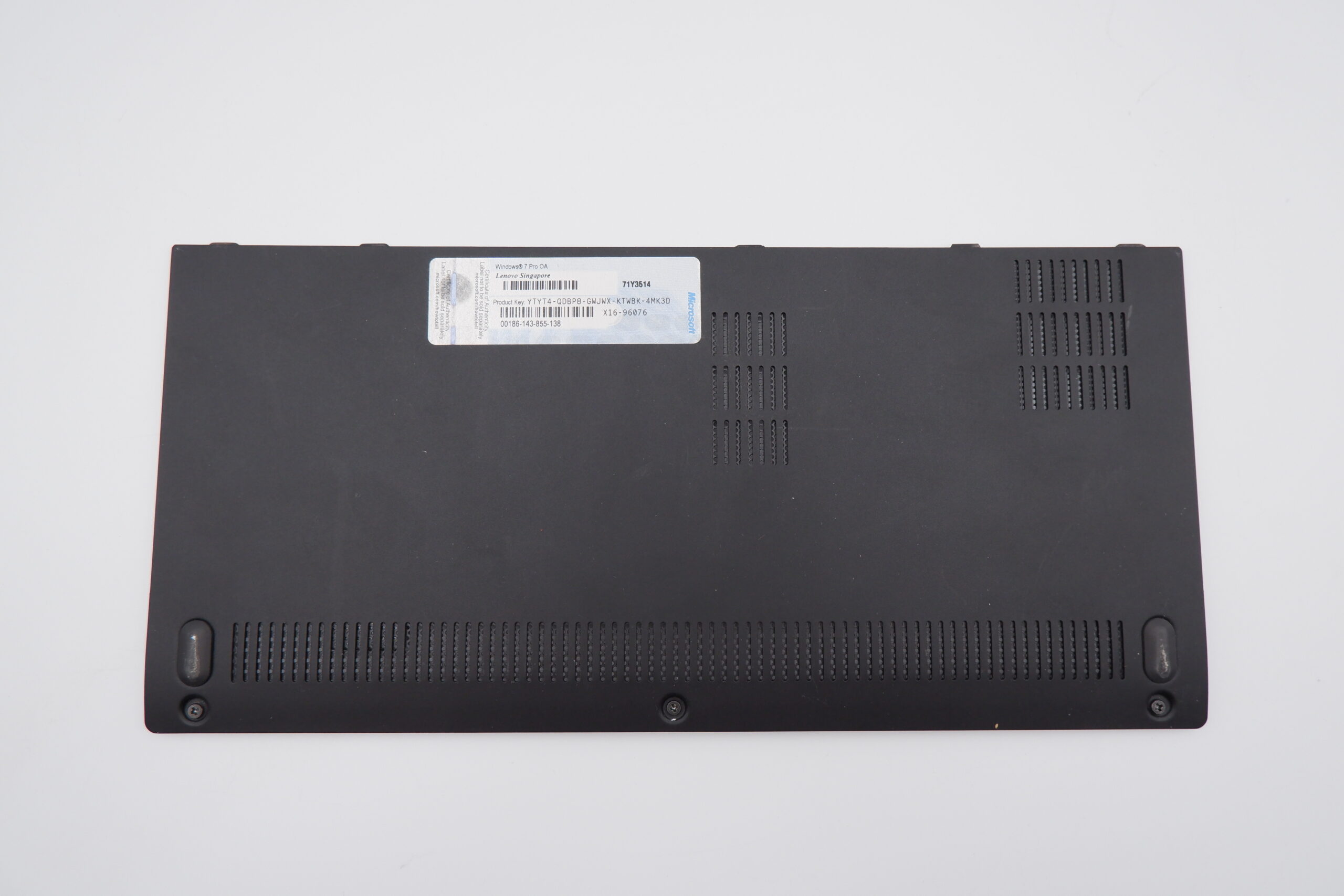 Lenovo ThinkPad X121e laptop alsó takaró fedél burkolat 04W2216