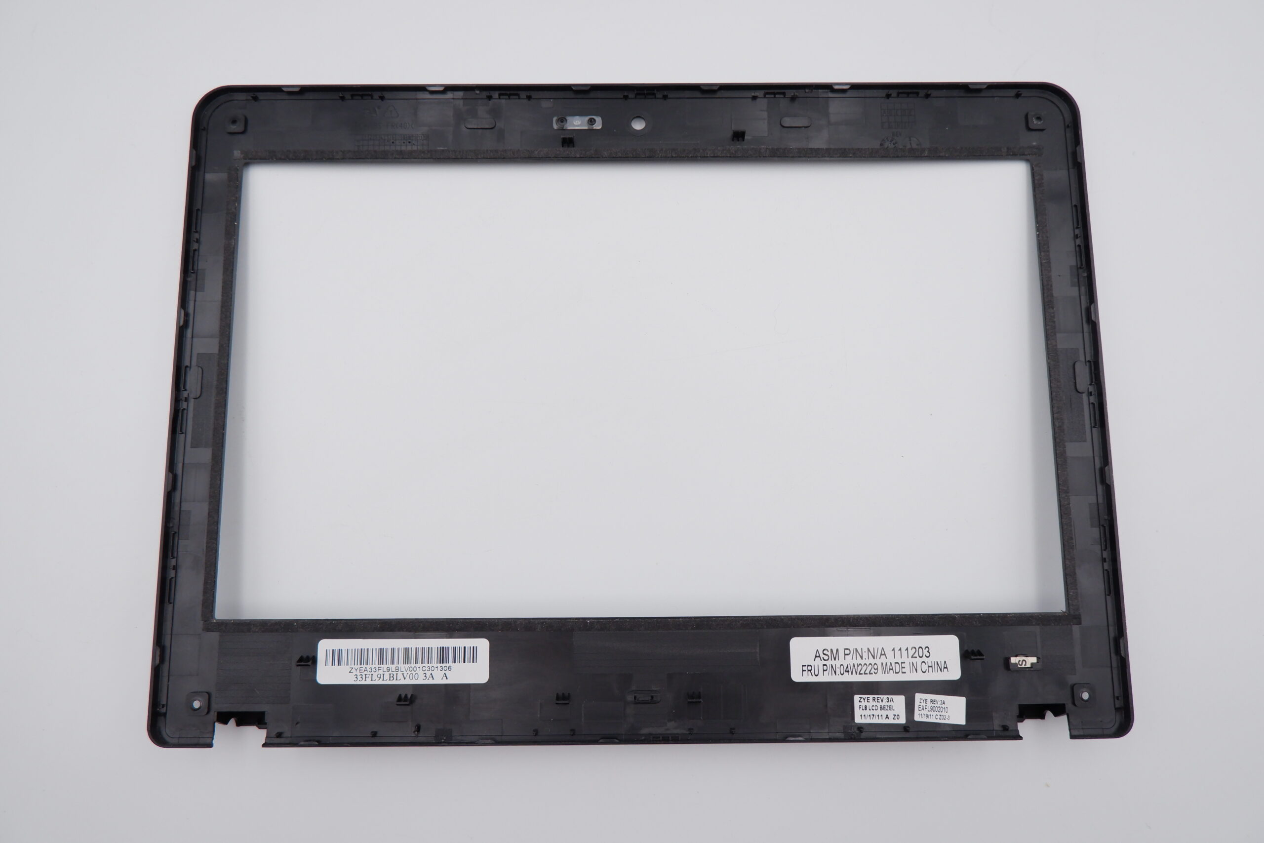 Lenovo ThinkPad X121e kijelző keret 04W2229 33FL9LBLV00 - Image 2