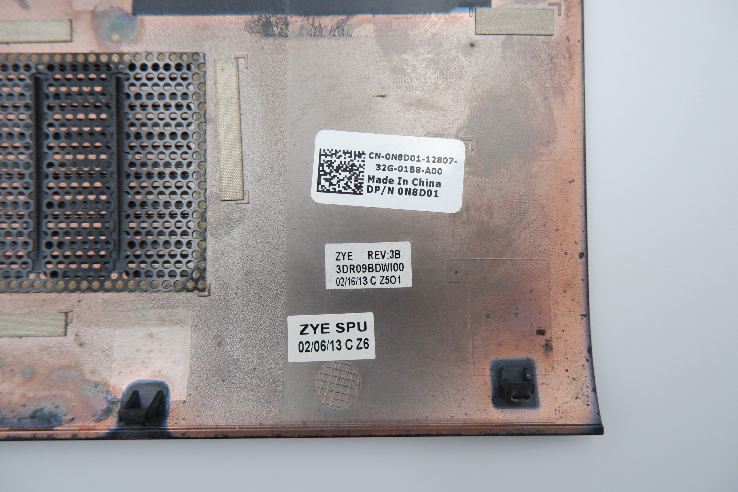 Dell Inspiron 7720 5720 laptop HDD RAM takaró fedél burkolat CN-0N8D01 - Image 3