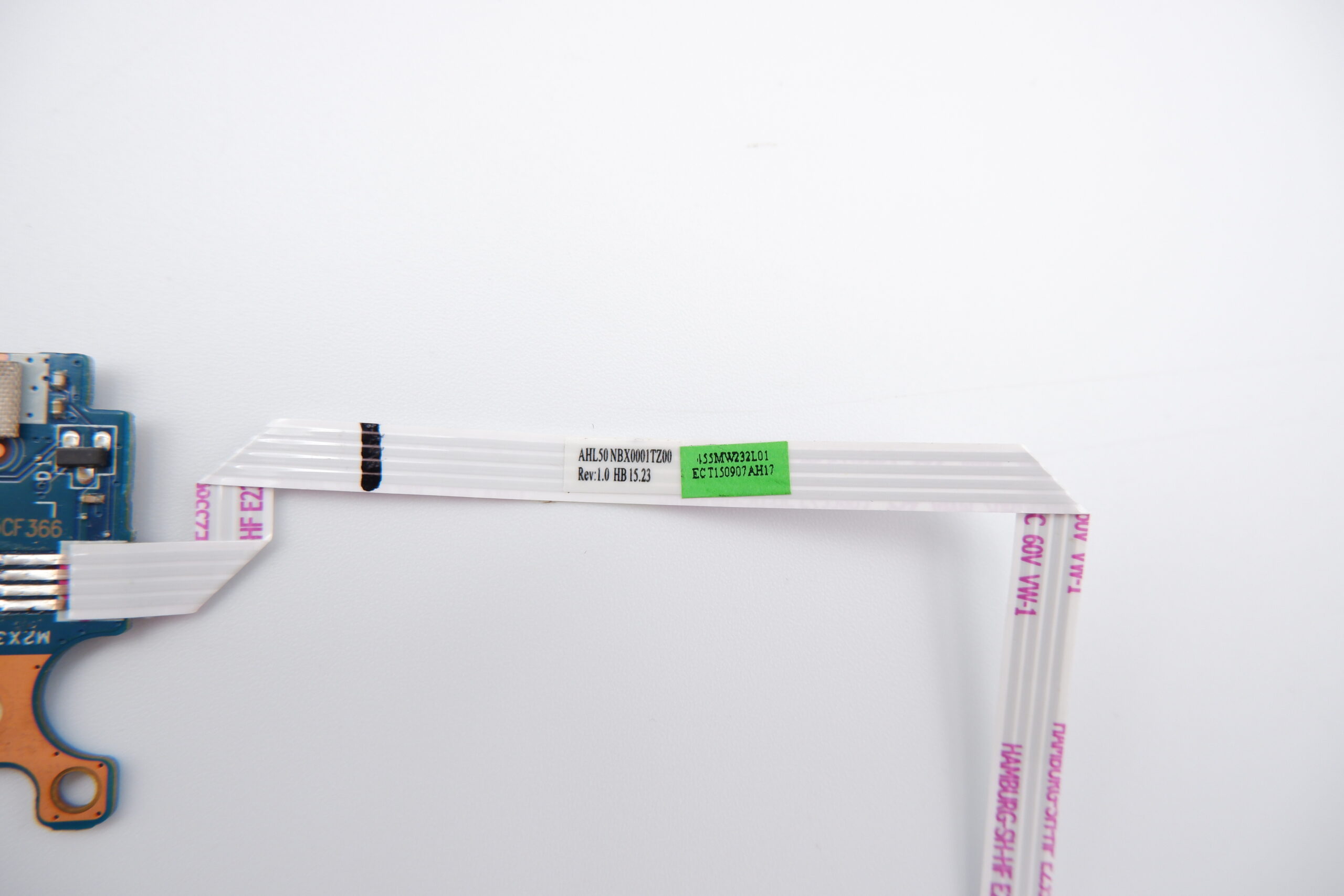HP 255 G4 laptop bekapcsoló panel 455MW232L01 LS-C701P NBX0001TZ00 - Image 2
