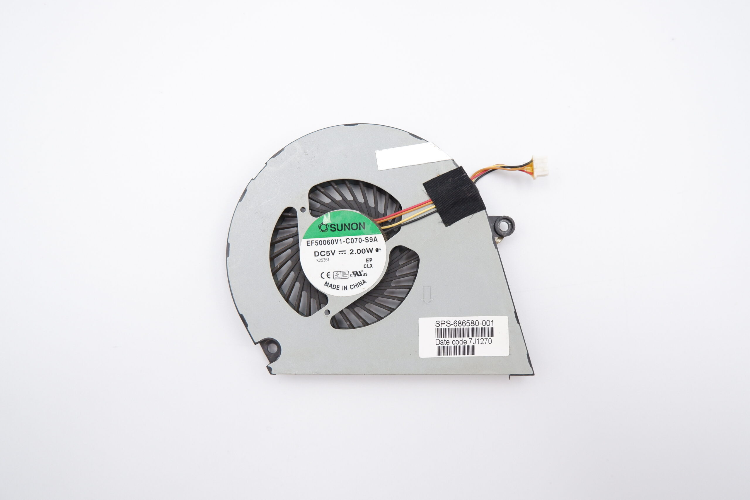 HP Envy 4-1181eg laptop hűtő ventilátor 686580-001 DC28000BDS0