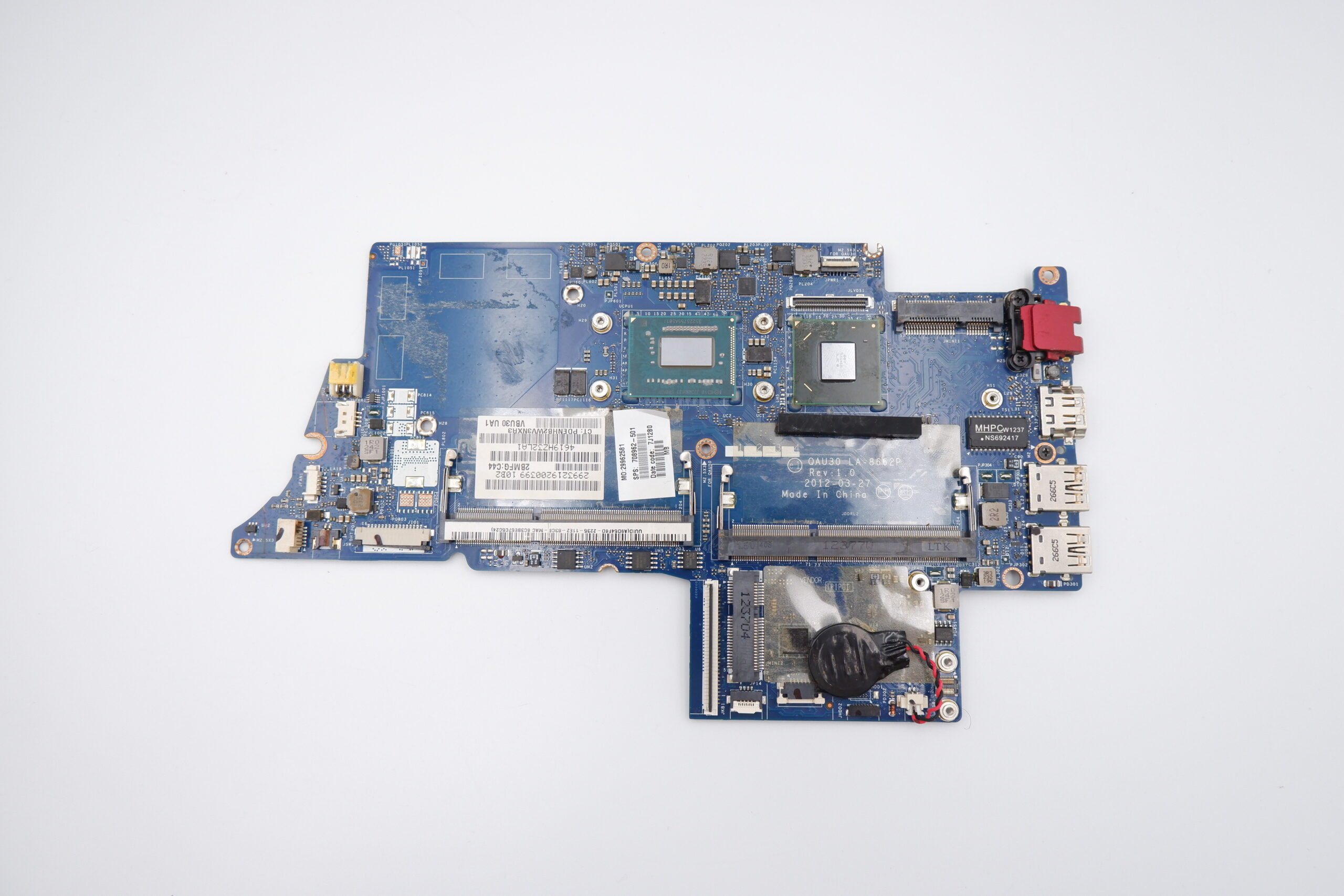 HP Envy 4-1181eg laptop alaplap LA-8662P 708962-501