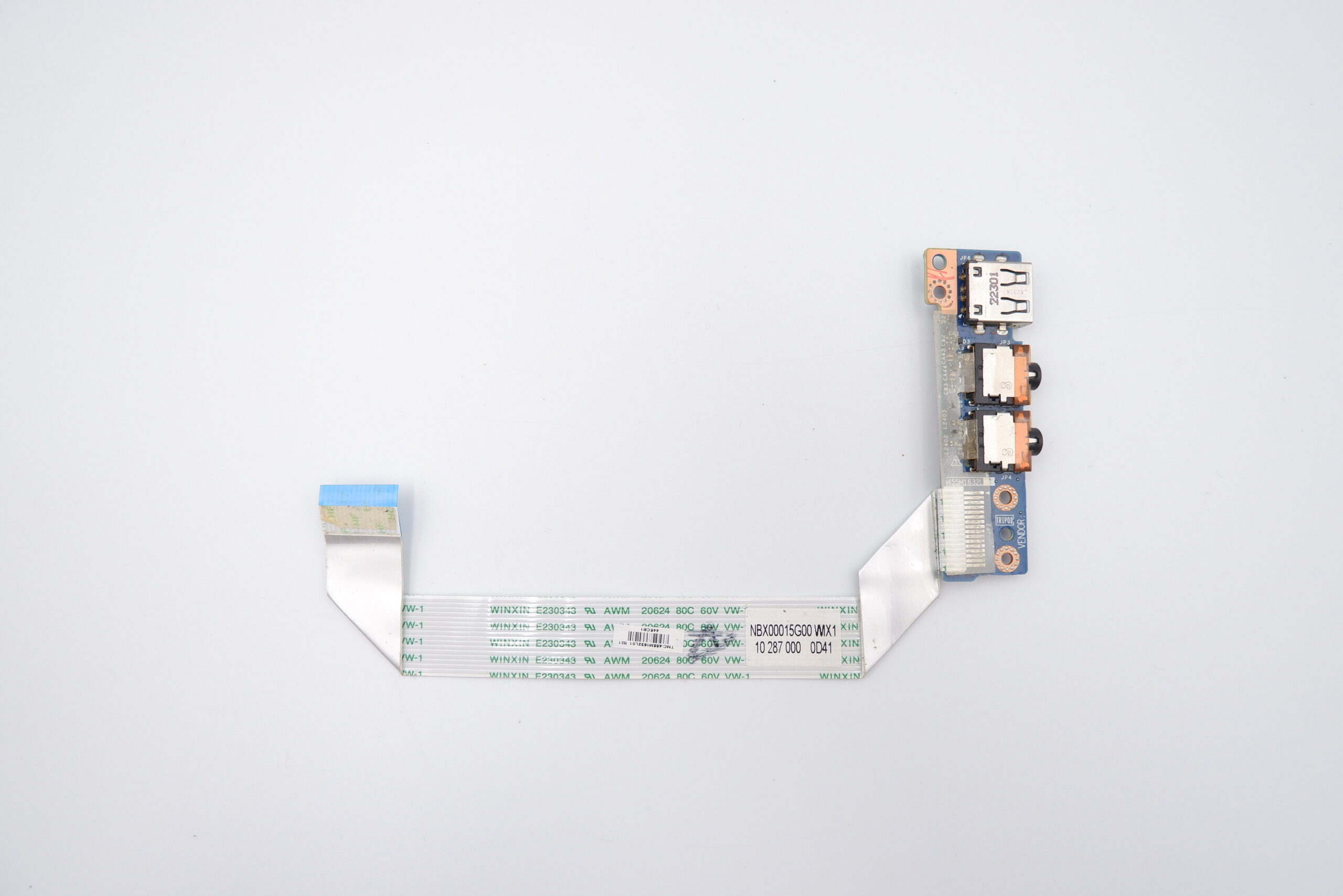 HP Envy 4-1181eg laptop USB Jack panel LS-8661P NBX00015G00