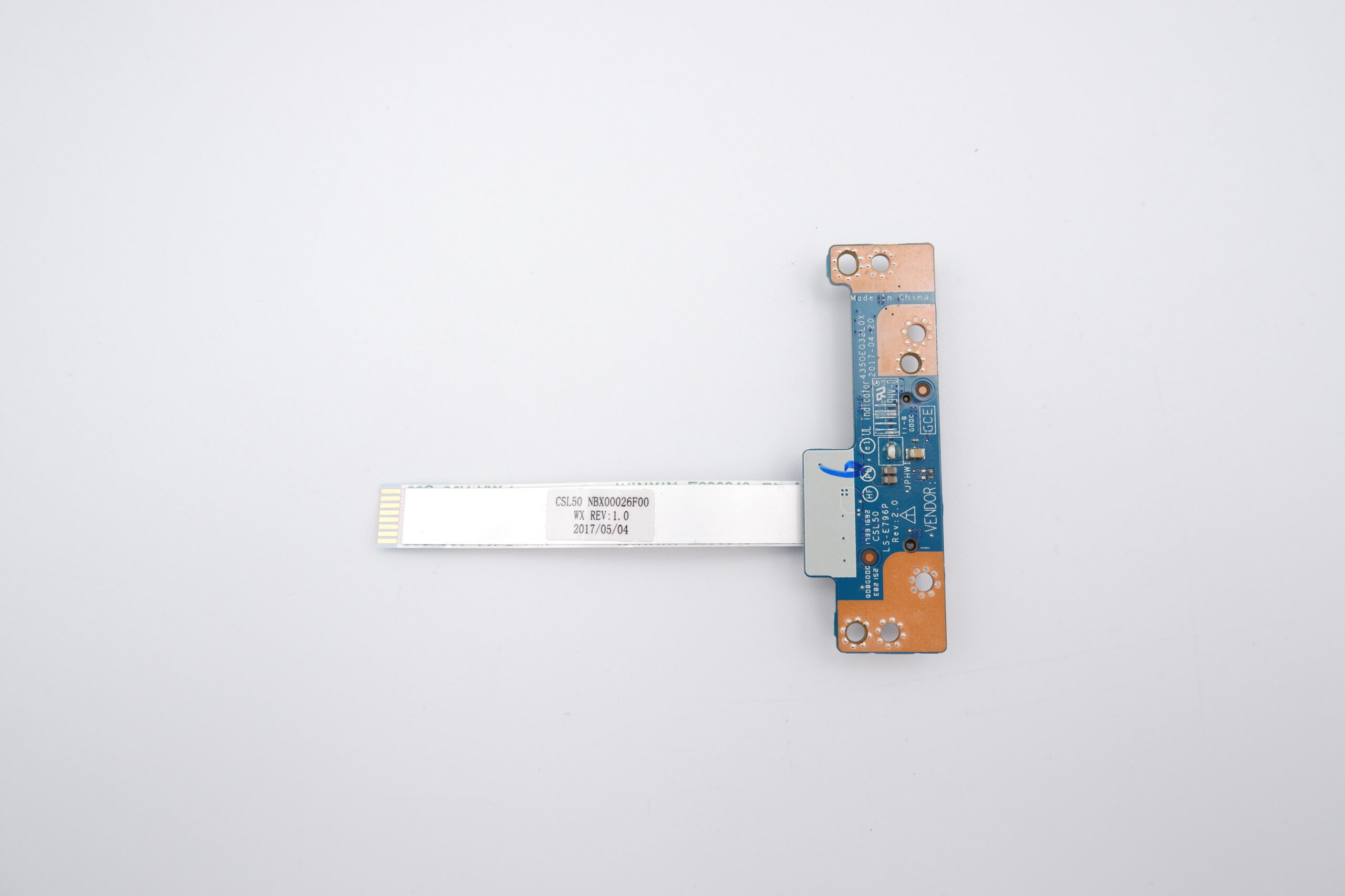 HP 250 G6 laptop M.2 SSD adapter panel LS-E796P 4350EQ32L0X - Image 2
